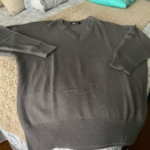 Jenni kayne cashmere v- neck sweater